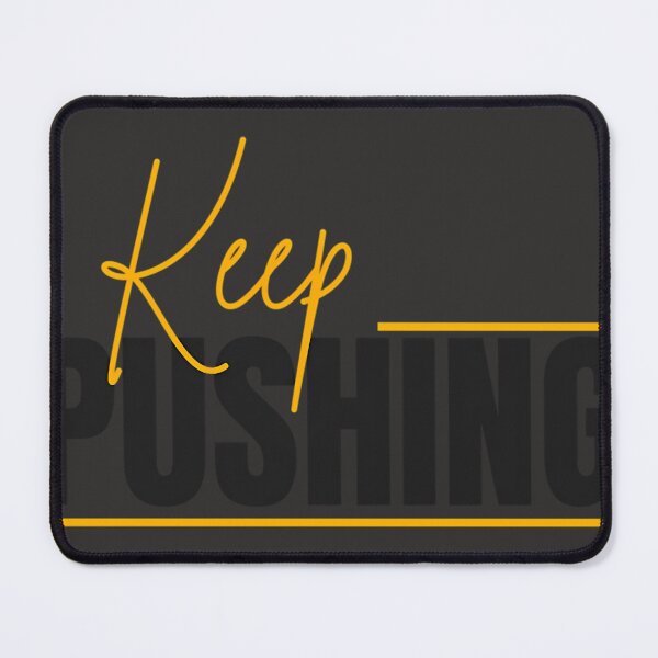 Item preview,  Keep Pushing Formula One designed and sold by ROBERTBIR.