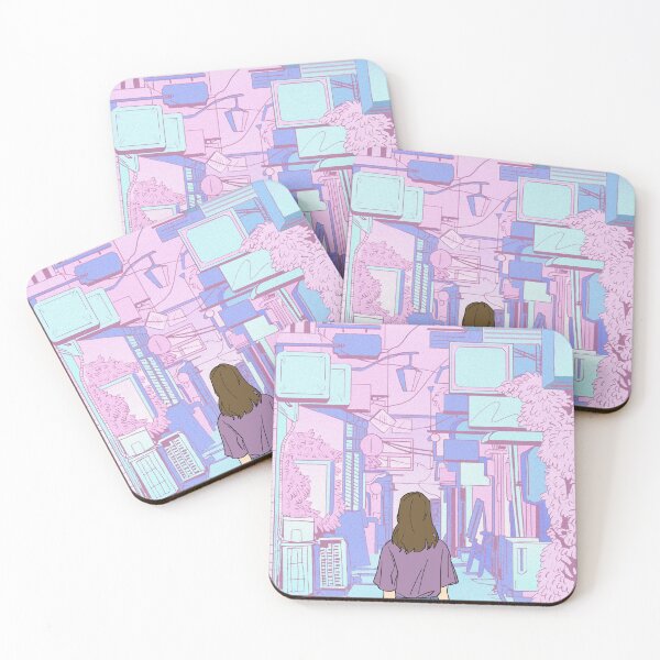 Item preview, Girl Standing Alone in Middle Road designed and sold by Saragoza.