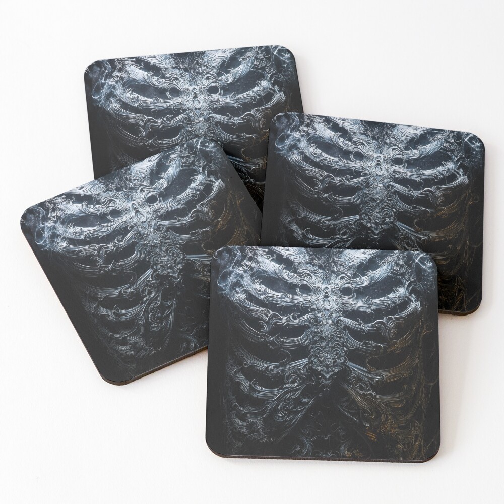 Item preview, Coasters (Set of 4) designed and sold by MatrixTattoo.