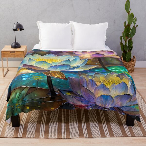 Item preview, Glowing Lotus Blossom Trio designed and sold by Lee Hiller Designs.