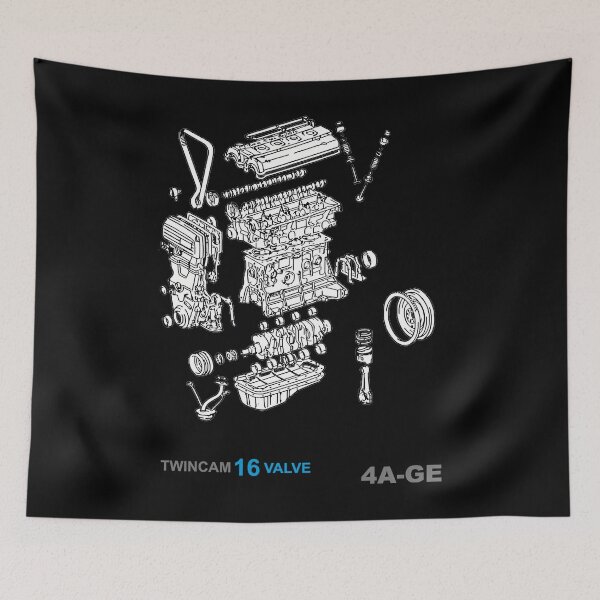 Item preview, Toyota 4A-Ge Explode designed and sold by ROBERTBIR.