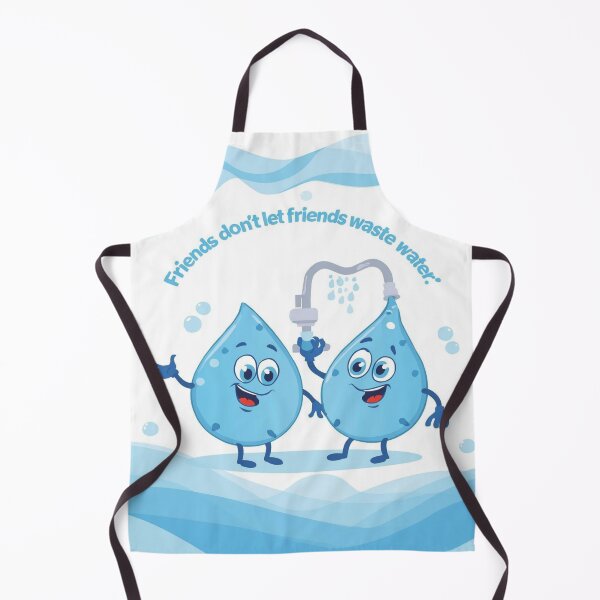 Item preview, Friends Don’t Let Friends Waste Water T-Shirt – Water Conservation Tee designed and sold by Mythic Tide.