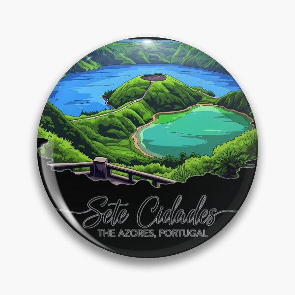 Item preview, The Blue and Green Lakes of Sete Cidades, Azores designed and sold by Digital Dreams Arts.
