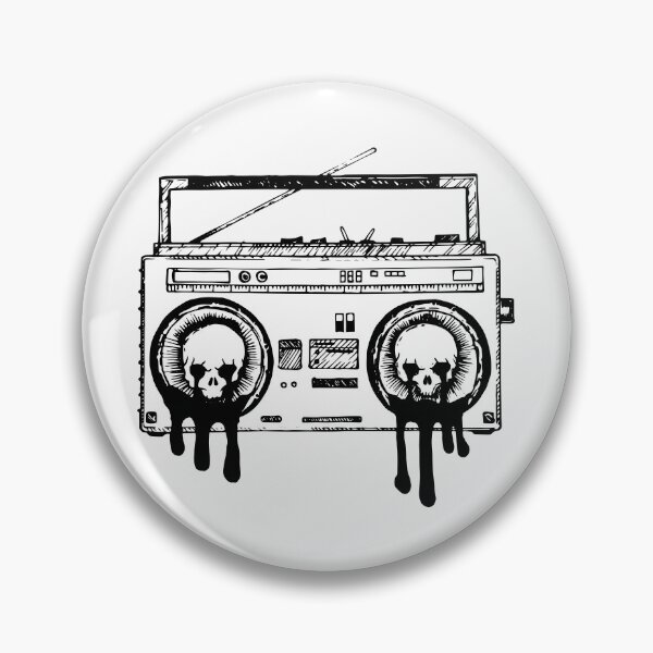 Item preview, Skull Radio  designed and sold by ZethTheReaper19.