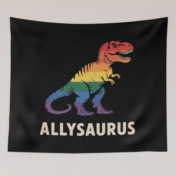 Item preview, Allysaurus Dinosaur Ally Lgbt Pride designed and sold by SlogariArt.