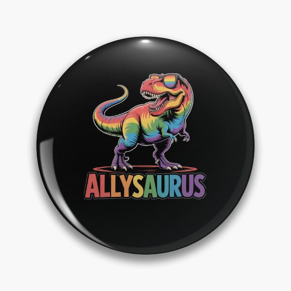 Item preview, Allysaurus Lgbt Rainbow Flag designed and sold by SlogariArt.