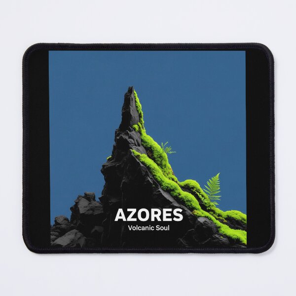 Item preview, Azores Volcanic Soul - Minimalist Raw Nature & Geology Art designed and sold by Digital Dreams Arts.