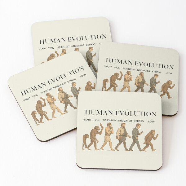 Item preview, The Evolution of Humanity – From Ape to Smartphone designed and sold by casualnature.