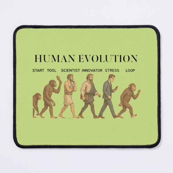 Item preview, The Evolution of Humanity – From Ape to Smartphone designed and sold by casualnature.