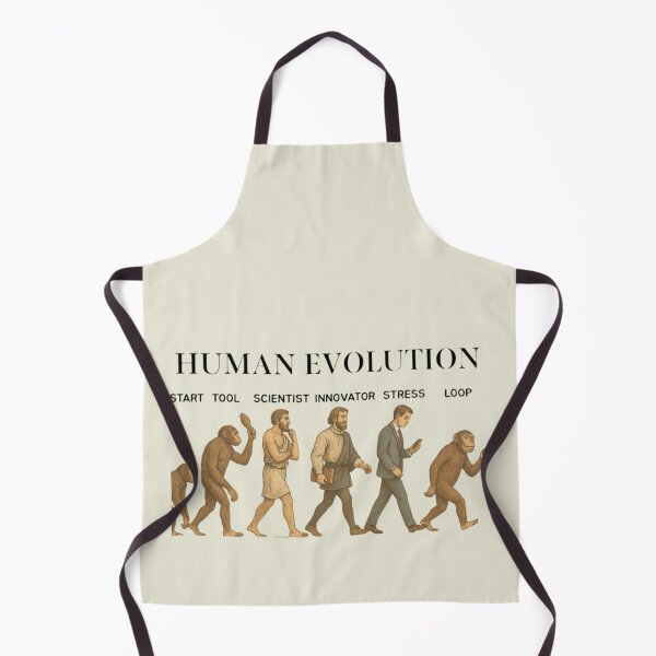 Item preview, The Evolution of Humanity – From Ape to Smartphone designed and sold by casualnature.