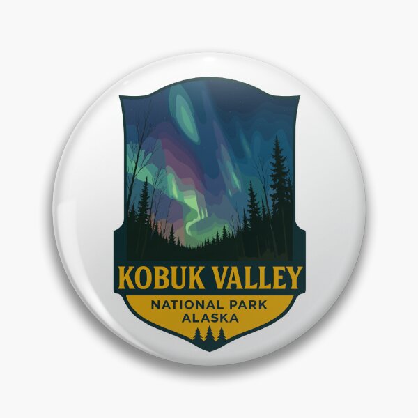 Item preview, Kobuk Valley National Park Retro Sticker designed and sold by Ismeal Von.