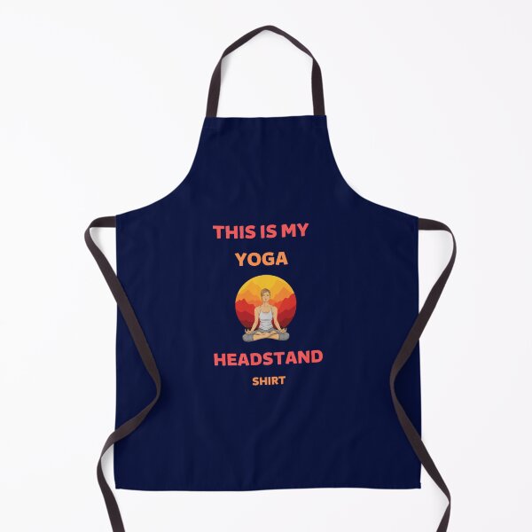 Item preview, FUNNY THIS IS MY YOGA HEADSTAND SHIRT, yoga teacher designed and sold by WalkerDavidz.