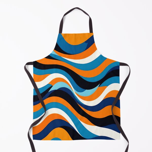Item preview, 6 color waves abstract colorful design designed and sold by SmashingDeals.