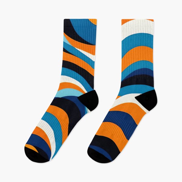 Item preview, 6 color waves abstract colorful design designed and sold by SmashingDeals.