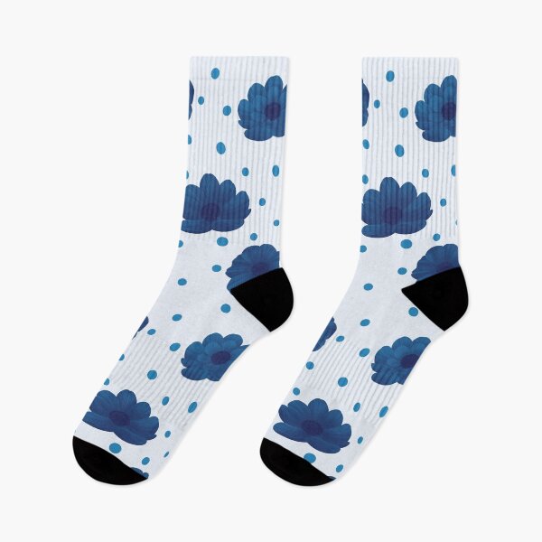 Item preview, Bicolor Blue Nature Print designed and sold by Studio Sonder.