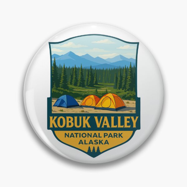 Item preview, Kobuk Valley National Park Retro Sticker designed and sold by Ismeal Von.