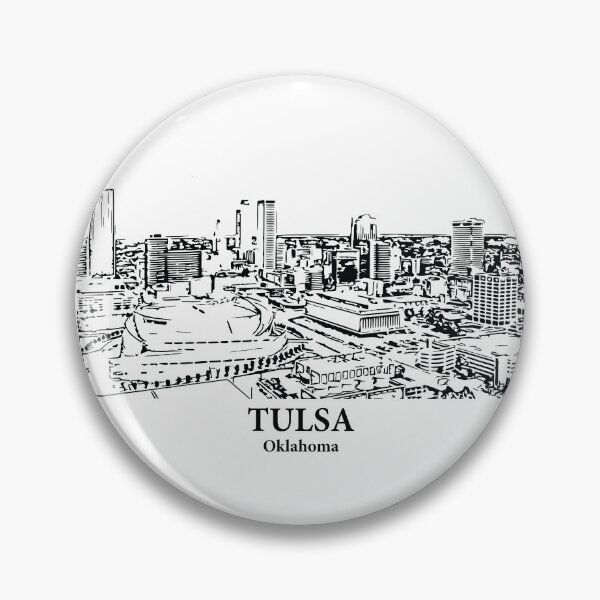 Artikelvorschau, Tulsa - Oklahoma entworfen und verkauft von Lakeric Cityscapes.