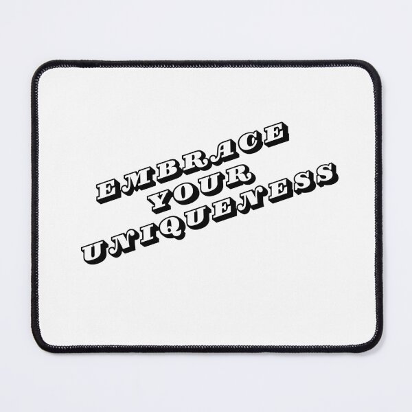 Item preview, Embrace Your Uniqueness Motivational Quote designed and sold by Happyfreedom.