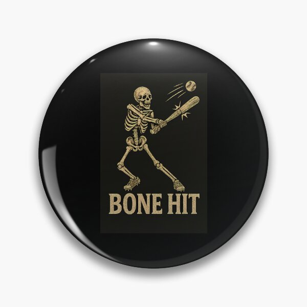 Item preview, Bone Hit - Skeleton Baseball Slugger For Mlb Fans designed and sold by RogerMarie.