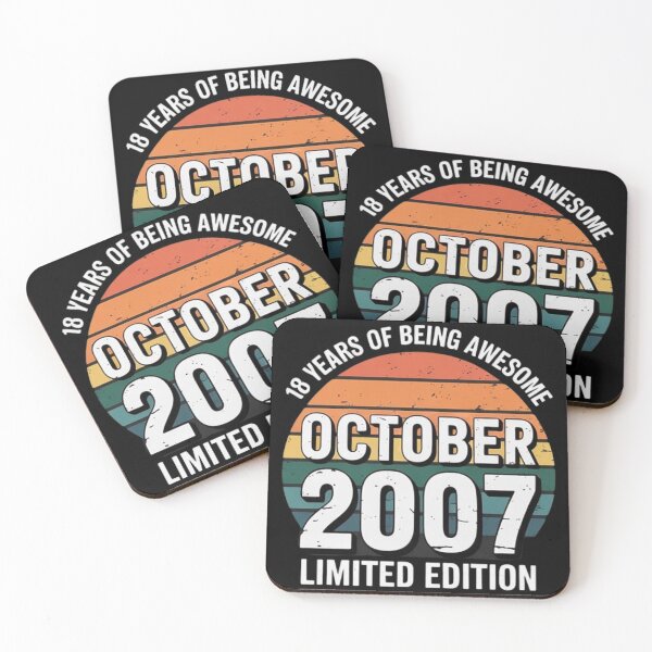 Item preview, Copy of October 2007 Limited Edition 18-Year-Old 18th Birthday, 18 years of being awesome designed and sold by BLZART.