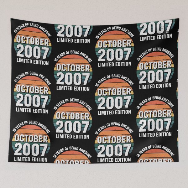 Item preview, Copy of October 2007 Limited Edition 18-Year-Old 18th Birthday, 18 years of being awesome designed and sold by BLZART.