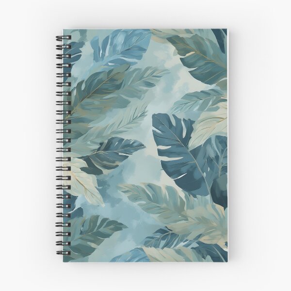 Item preview, Tropical Leaf Print Botanical Foliage Watercolor Teal designed and sold by LeafPrints.