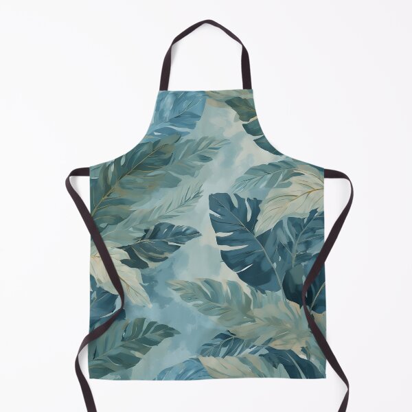 Item preview, Tropical Leaf Print Botanical Foliage Watercolor Teal designed and sold by LeafPrints.