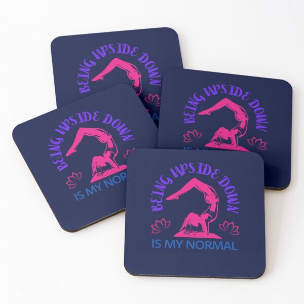Item preview, Being Upside Down Is My Normal, Funny Yoga Design For Women designed and sold by WalkerDavidz.