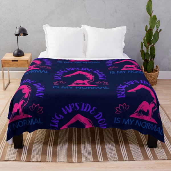 Item preview, Being Upside Down Is My Normal, Funny Yoga Design For Women designed and sold by WalkerDavidz.