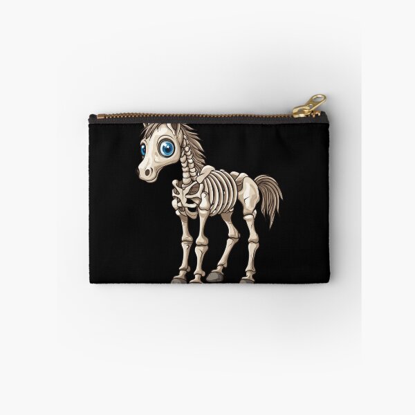 Item preview, Cute skeleton horse – Adorable kawaii Halloween designed and sold by CroesCreations.