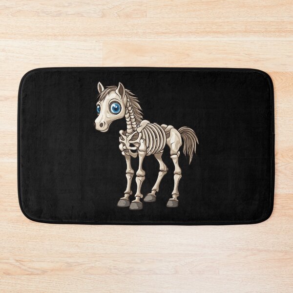 Item preview, Cute skeleton horse – Adorable kawaii Halloween designed and sold by CroesCreations.