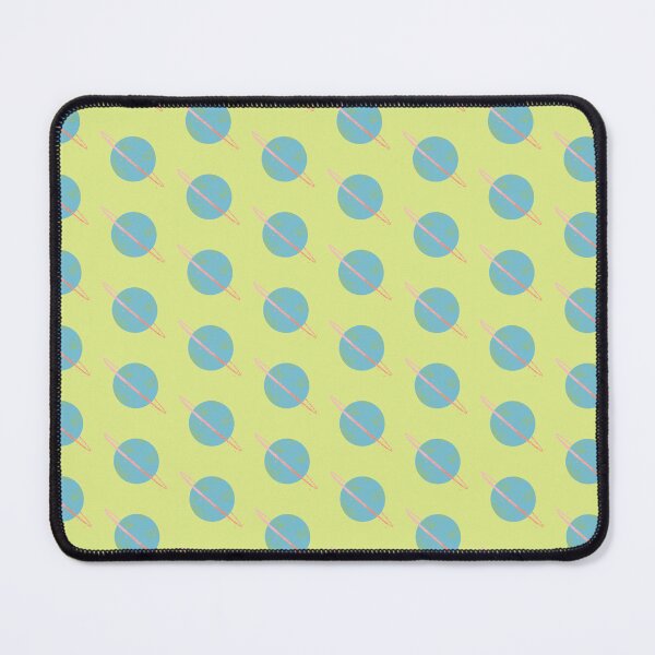 Item preview, A Little Bright Blue Planet with a Pink Ring designed and sold by Yulia Saraswati.