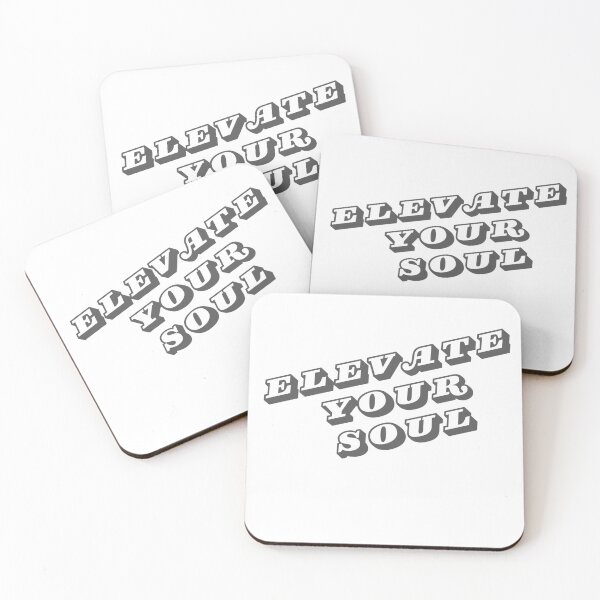 Item preview, Elevate Your Soul Motivational Quote designed and sold by Happyfreedom.