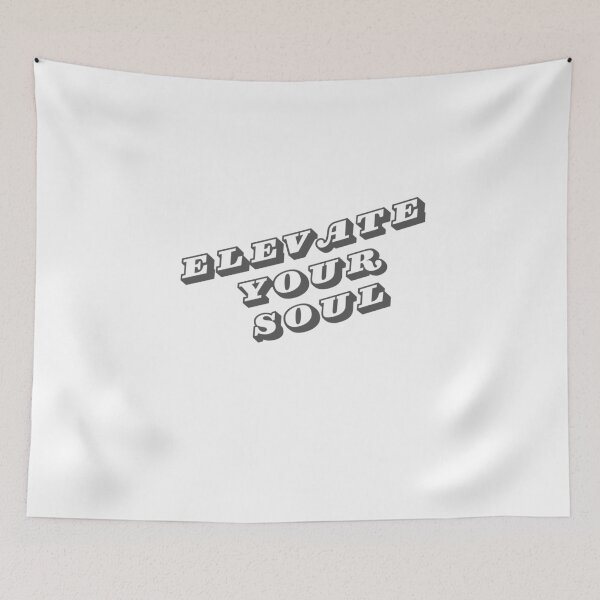 Item preview, Elevate Your Soul Motivational Quote designed and sold by Happyfreedom.