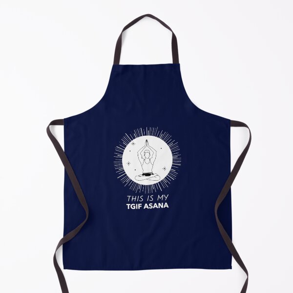 Item preview, MY TGIF ASANA - Funny Yoga Shirt for Overwhelmed &amp_ Stressed Adults designed and sold by WalkerDavidz.