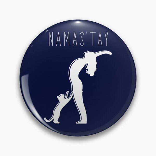 Item preview, Namas’tay cat yoga typography text art quote by Word Fandom - wordfandom Oversized(1) designed and sold by WalkerDavidz.