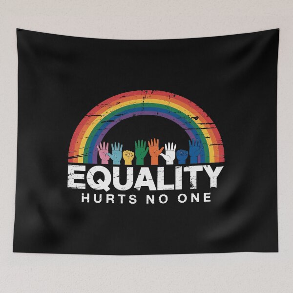 Item preview, Lgbt Equality Hurts No One Pride Human Rights designed and sold by SlogariArt.