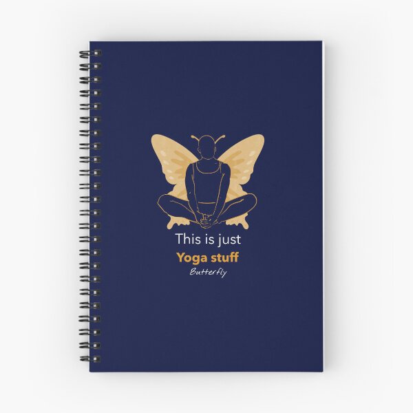 Item preview, This Is Just Yoga Stuff ButterflyYoga Pose designed and sold by WalkerDavidz.