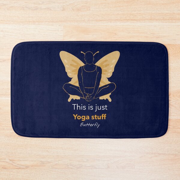 Item preview, This Is Just Yoga Stuff ButterflyYoga Pose designed and sold by WalkerDavidz.