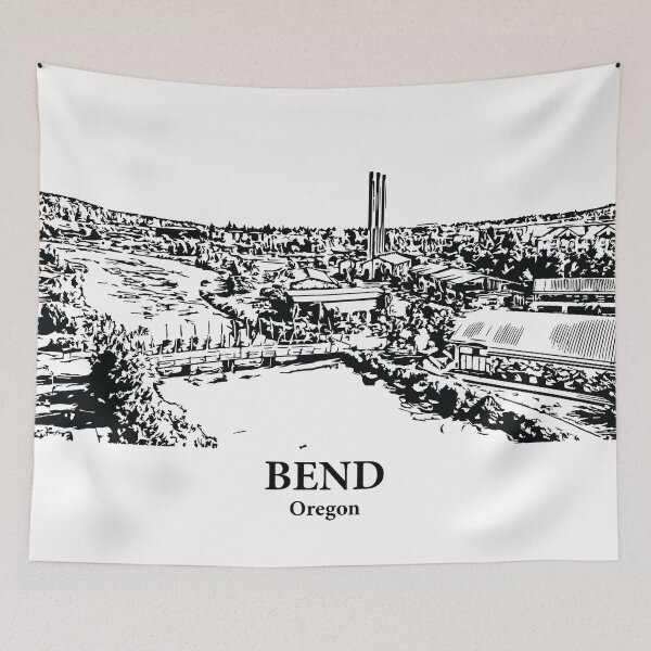 Item preview, Bend - Oregon designed and sold by Lakeric Cityscapes.