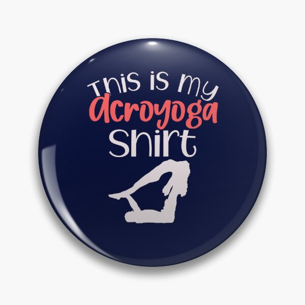 Item preview, This is my Acroyoga shirt Gift For Acroyoga and yoga lovers Fitted  designed and sold by WalkerDavidz.