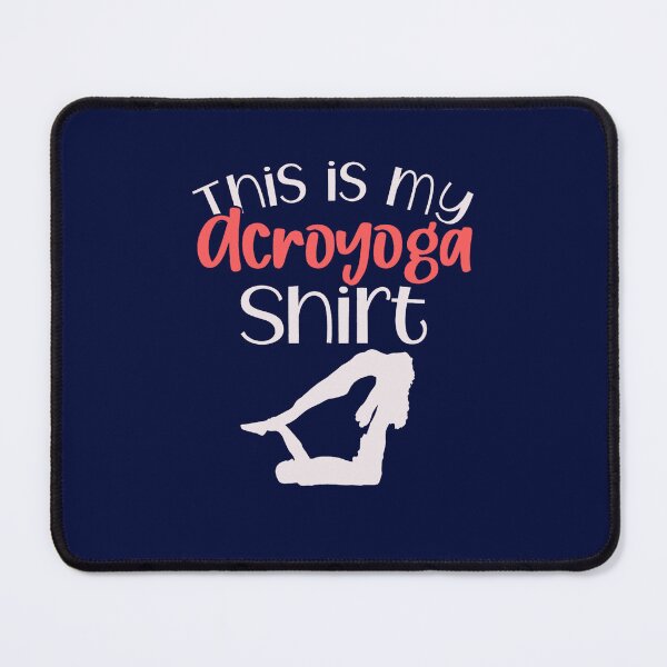 Item preview, This is my Acroyoga shirt Gift For Acroyoga and yoga lovers Fitted  designed and sold by WalkerDavidz.