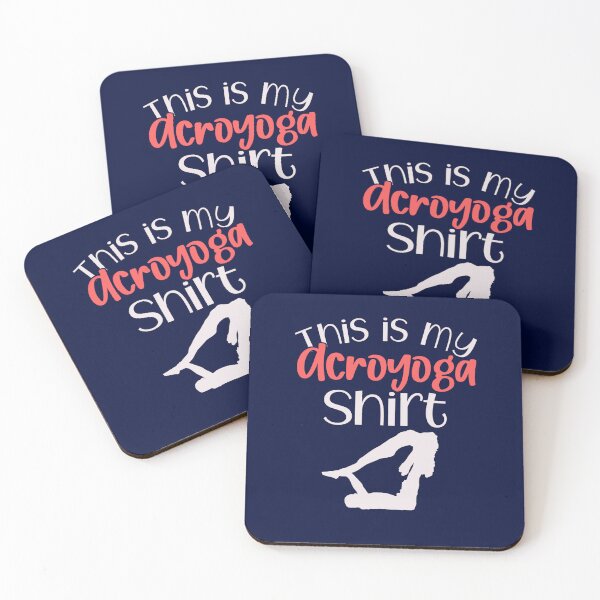 Item preview, This is my Acroyoga shirt Gift For Acroyoga and yoga lovers Fitted  designed and sold by WalkerDavidz.