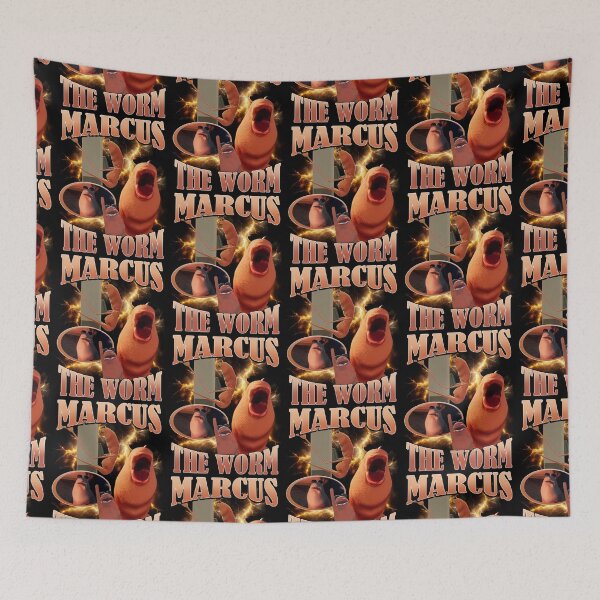 Item preview, Marcus The Worm Vintage 90s designed and sold by madebycoolsouls.