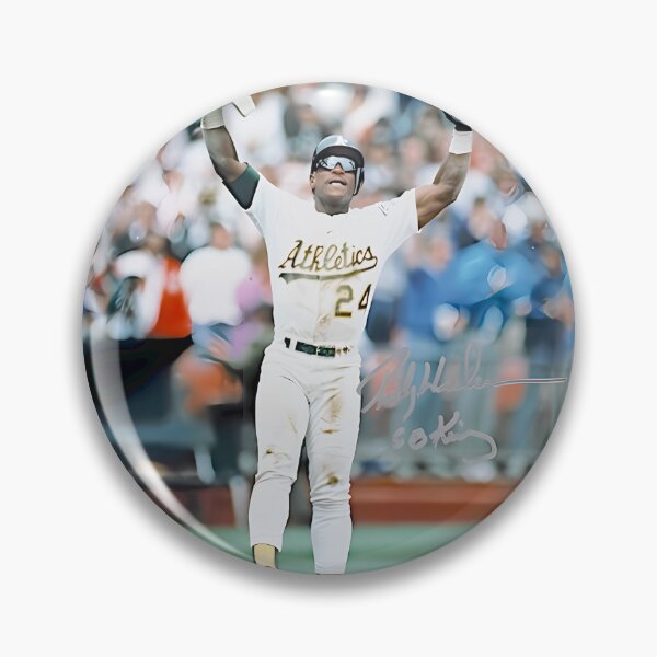 Item preview, Rickey Henderson 24 Oakland Athletics Legend By Merch, Limited Edition, Perfect Gift For You And Fr designed and sold by williamsokshopu.