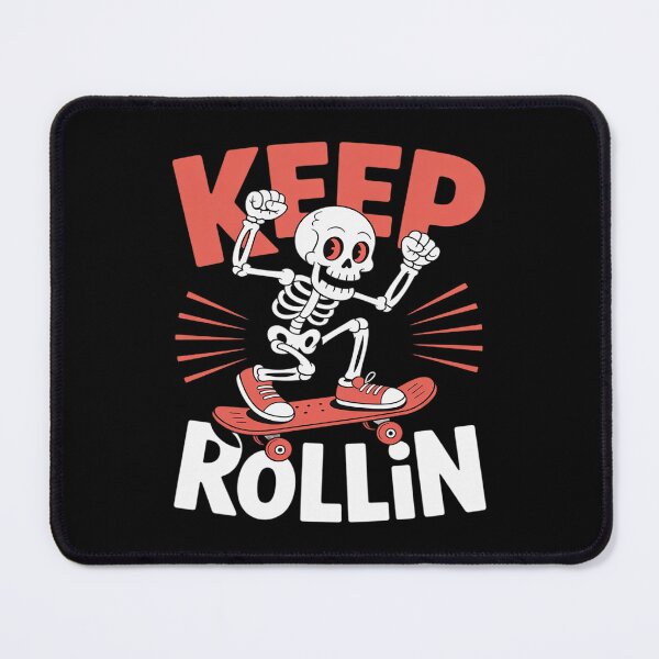 Item preview, Keep Rollin Skeleton designed and sold by PeteHomenick.