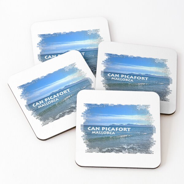 Item preview, Can Picafort beach print designed and sold by Periartwork.
