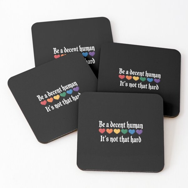 Item preview, Lgbt Heart Be A Decent Human It'S Not That Hard   designed and sold by SlogariArt.
