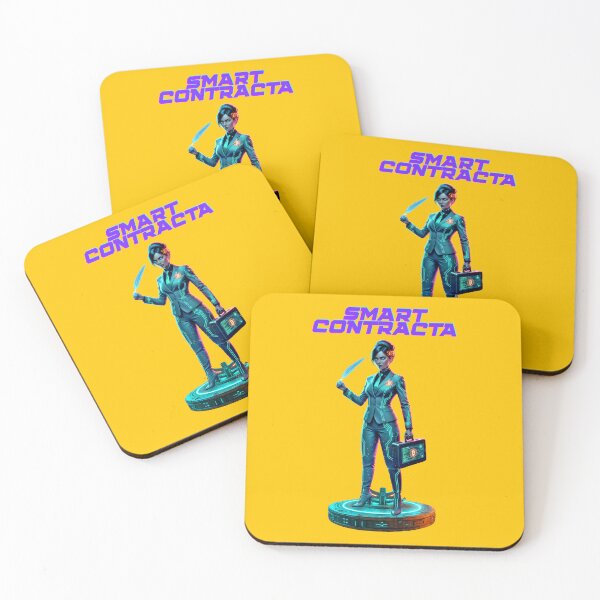 Item preview, "Smart Contracta – Blockchain Justice Enforcer" designed and sold by BitCrop.