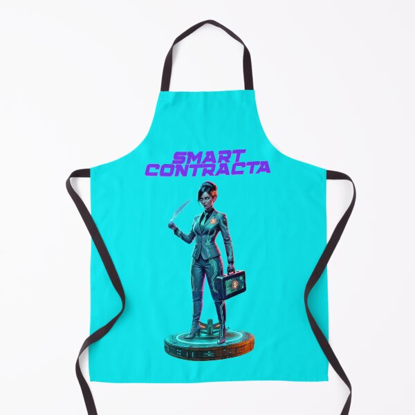 Item preview, "Smart Contracta – Blockchain Justice Enforcer" designed and sold by BitCrop.
